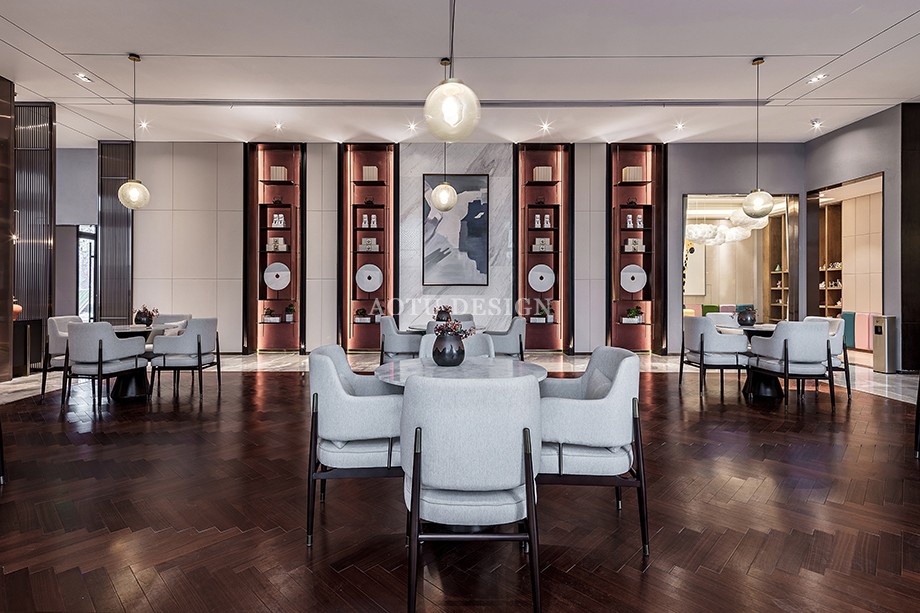 大橋龍府售樓部洽談區(qū)設(shè)計(jì)案例 大橋龍府售樓部洽談區(qū)設(shè)計(jì)案例