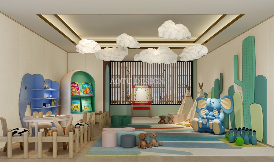 申泰中原印象售樓部兒童樂園設(shè)計案例 申泰中原印象售樓部兒童樂園設(shè)計案例