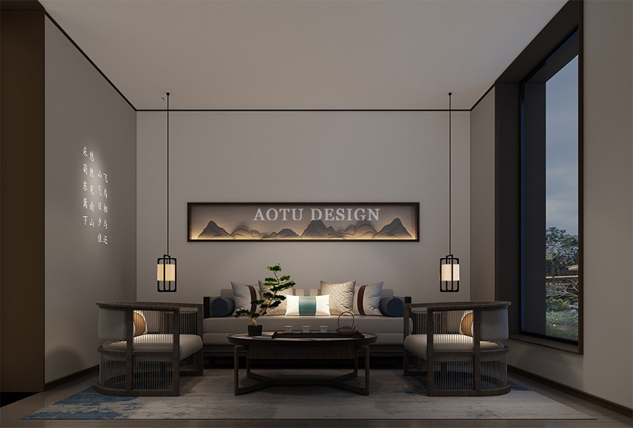 九龍山城市展廳VIP洽談區(qū)設(shè)計(jì)效果圖 九龍山城市展廳VIP洽談區(qū)設(shè)計(jì)效果圖