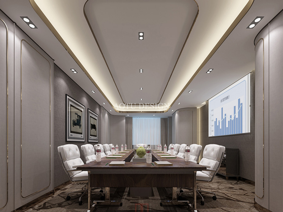 簡歐式會議室設計方案-凹凸辦公設計公司 簡歐式會議室設計方案-凹凸辦公設計公司