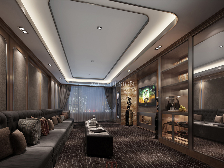 簡歐式企業(yè)辦公會所休息室設計方案-凹凸辦公設計公司 簡歐式企業(yè)辦公會所休息室設計方案-凹凸辦公設計公司