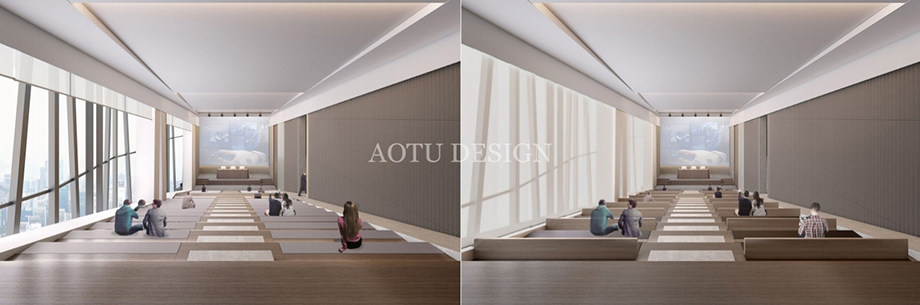 休閑階梯設計-深圳創(chuàng)新投資集團辦公樓設計效果圖 休閑階梯設計-深圳創(chuàng)新投資集團辦公樓設計效果圖