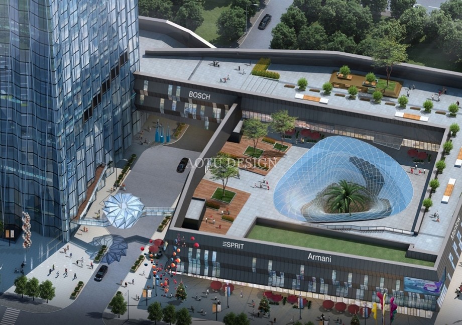 紅土創(chuàng)新廣場商業(yè)綜合體設計 紅土創(chuàng)新廣場商業(yè)綜合體設計