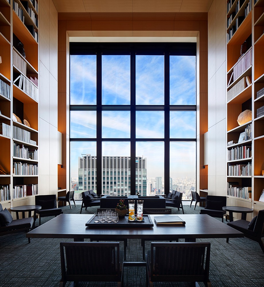 Aman Tokyo  安縵 - 圖書館