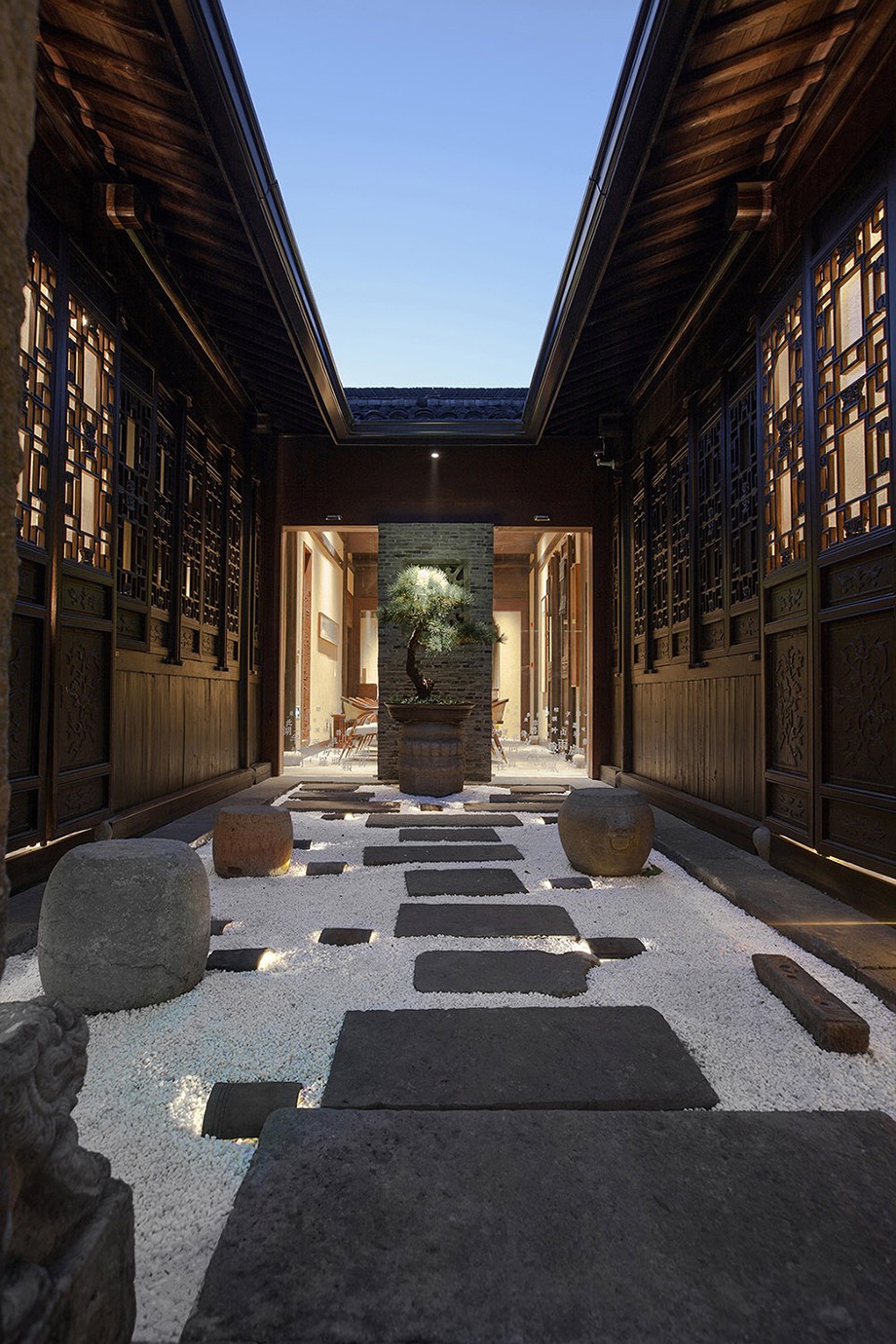 「觀芷·翠陌」— 一進(jìn)庭院