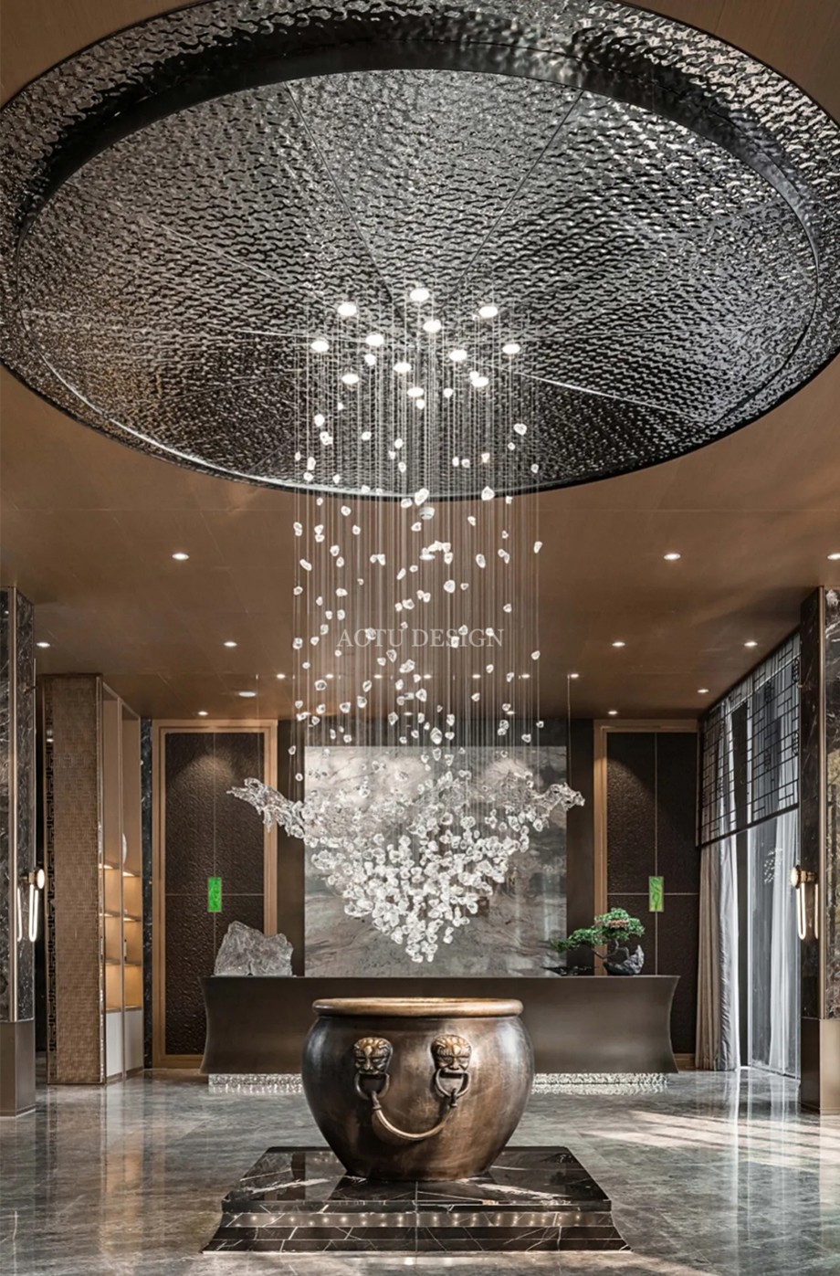 鄭州中原印象售樓部設(shè)計實景圖 鄭州中原印象售樓部設(shè)計實景圖