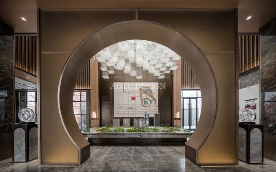 鄭州中原印象售樓部沙盤設(shè)計實景圖 鄭州中原印象售樓部沙盤設(shè)計實景圖