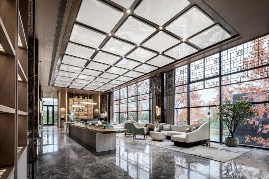 鄭州中原印象售樓部洽談區(qū)裝修設(shè)計實景圖 鄭州中原印象售樓部洽談區(qū)裝修設(shè)計實景圖