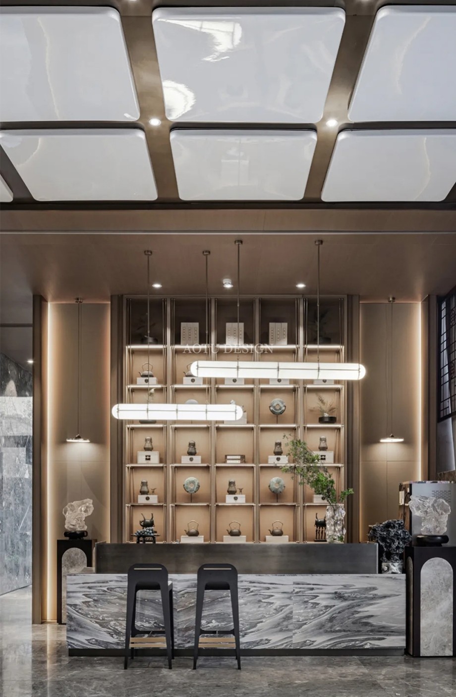 鄭州中原印象售樓部裝修設(shè)計實景圖 鄭州中原印象售樓部裝修設(shè)計實景圖