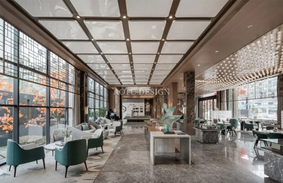 鄭州中原印象售樓部裝修設(shè)計實景圖 鄭州中原印象售樓部裝修設(shè)計實景圖