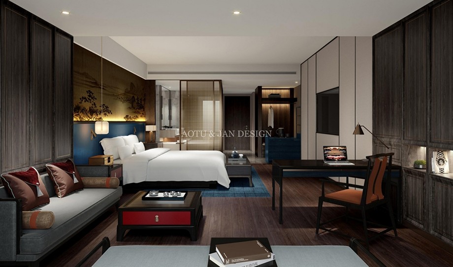 北京釣魚臺國賓館酒店客房設計效果圖 北京釣魚臺國賓館酒店客房設計效果圖