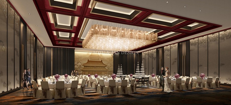 北京釣魚臺國賓館酒店多功能廳設計效果圖 北京釣魚臺國賓館酒店多功能廳設計效果圖