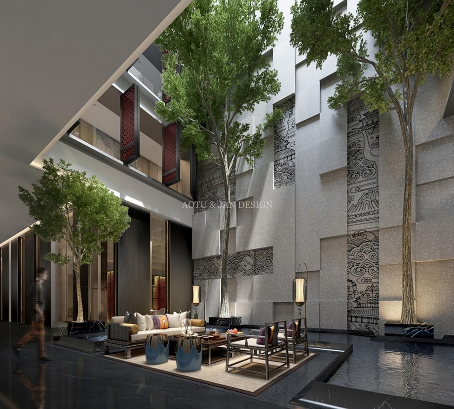 北京釣魚臺國賓館酒店室內設計效果圖 北京釣魚臺國賓館酒店室內設計效果圖