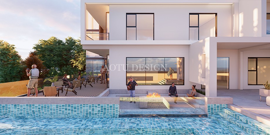 洛陽民宿設(shè)計公司-觀瀾山水民宿泳池設(shè)計方案效果圖 洛陽民宿設(shè)計公司-觀瀾山水民宿泳池設(shè)計方案效果圖