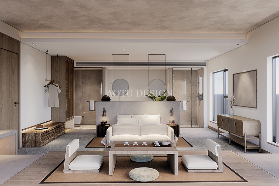 洛陽民宿設(shè)計公司-觀瀾山水民宿客房設(shè)計方案效果圖 洛陽民宿設(shè)計公司-觀瀾山水民宿客房設(shè)計方案效果圖