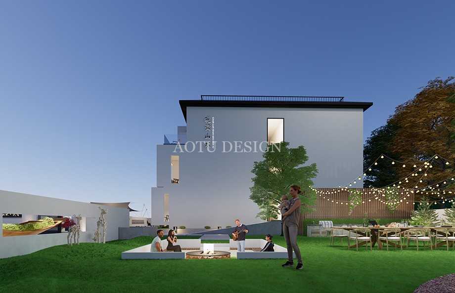 洛陽民宿設(shè)計公司-觀瀾山水民宿庭院景觀設(shè)計方案效果圖 洛陽民宿設(shè)計公司-觀瀾山水民宿庭院景觀設(shè)計方案效果圖