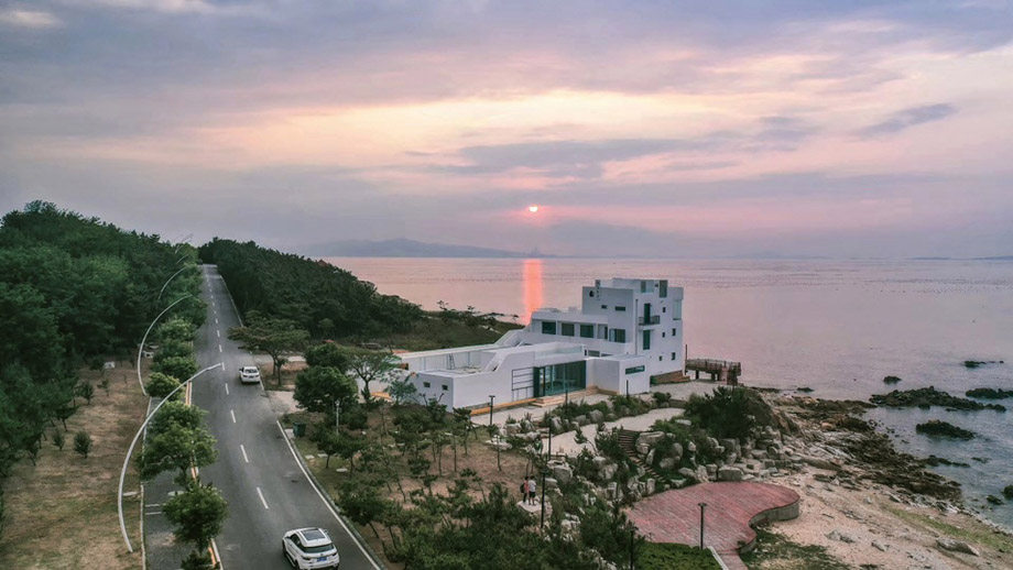 治愈系白色民宿設(shè)計(jì)  海島日記民宿設(shè)計(jì)案例