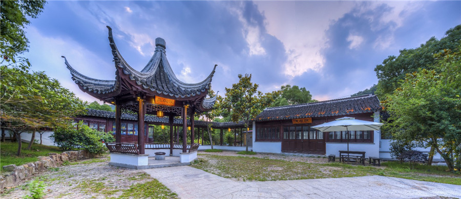 新中式園林民宿酒店設(shè)計   玖樹·水月客棧設(shè)計