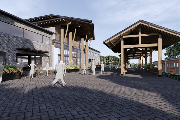 余店游客接待中心設(shè)計