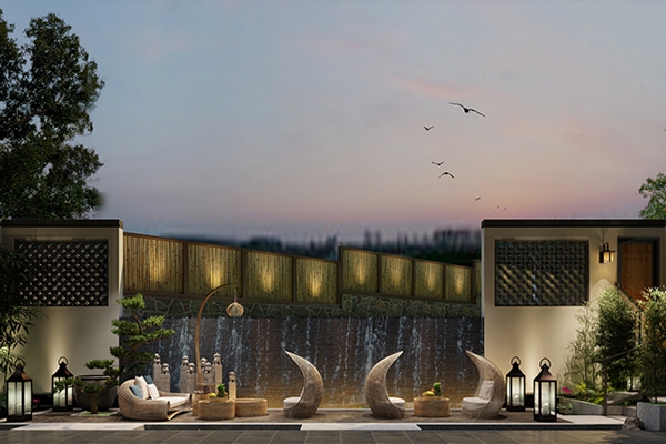 云南騰沖中式民宿設計