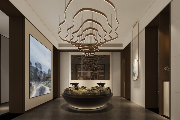 洛陽九龍山城市展廳設(shè)計