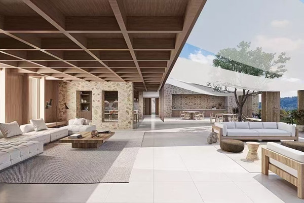 新鄉(xiāng)山的禮物民宿設(shè)計(jì)