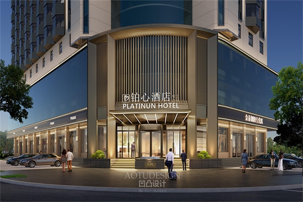 鄭州鉑心酒店設(shè)計